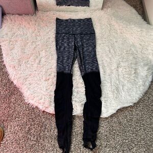 lululemon wunder under stirrup leggings
